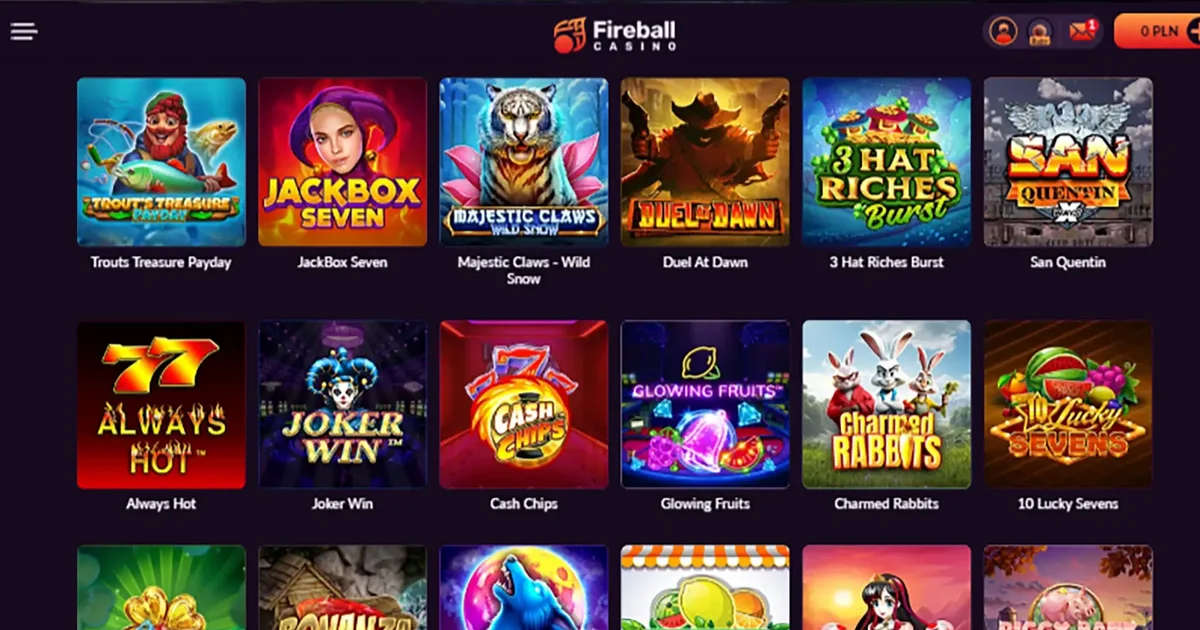 Fireball Casino — Recenzja i Legalność dla Graczy z Polski