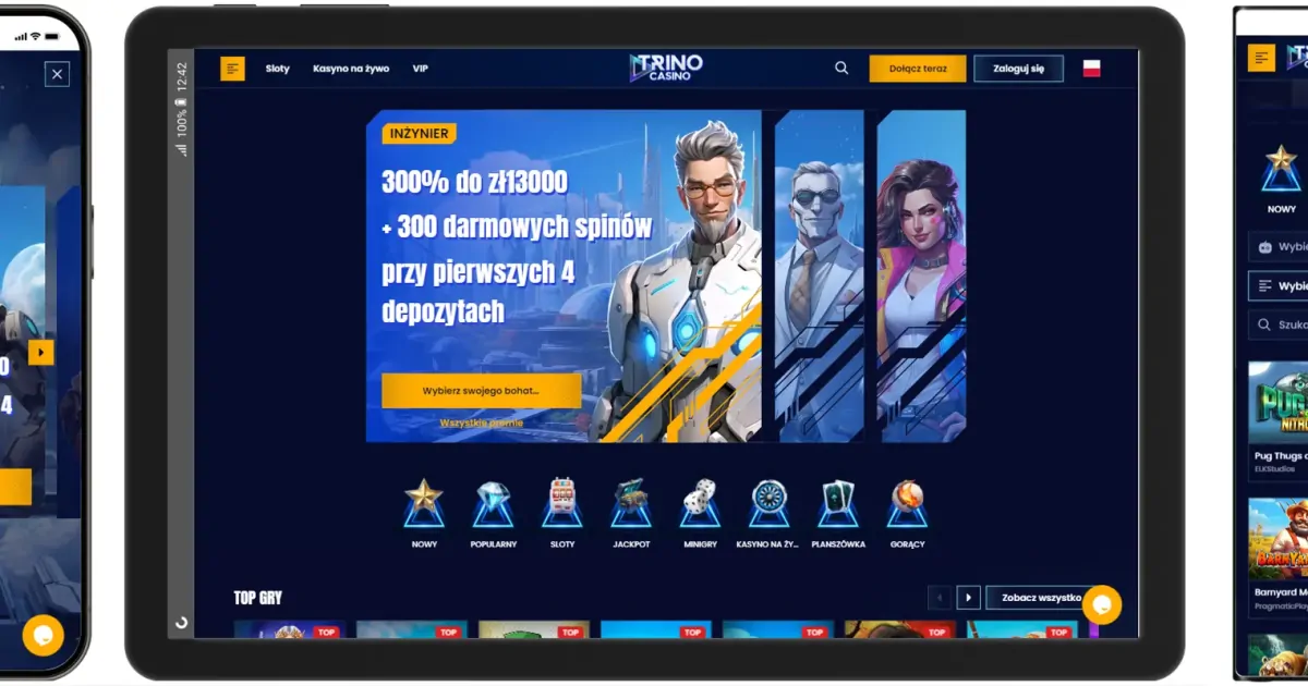 The Trino Casino — recenzja kasyna online dla graczy z Polski