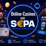 Online-Casinos mit SEPA Online-Casinos mit SEPA-Lastschrift