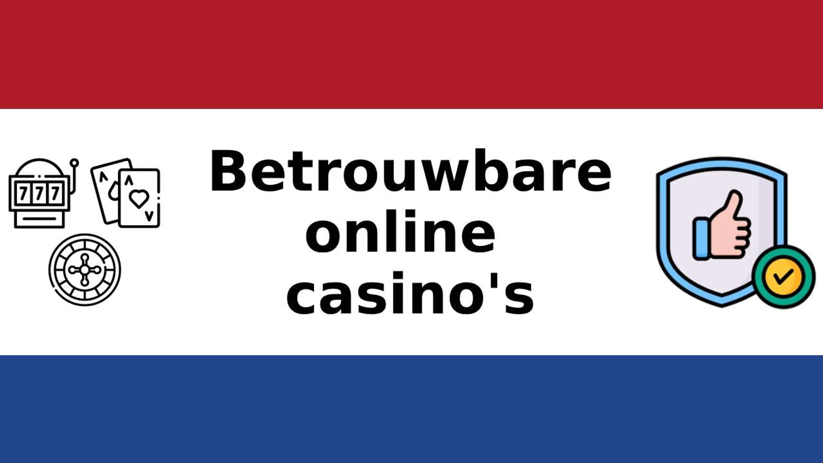 Betrouwbare online casino zonder Cruks in Nederland