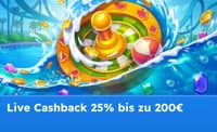 Live-Cashback von Spinfest Casino