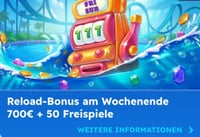 Reload Bonus am Wochenende