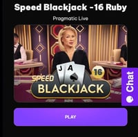 Speed Blackjack 16