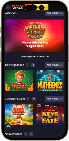 Freddy Vegas: Mobile Version Freddy Vegas Casino: Mobile Version