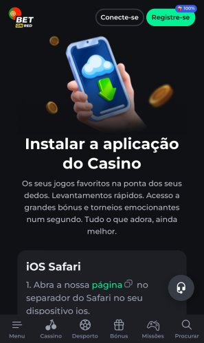 Casino Betonred em iOS