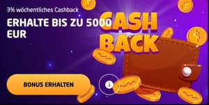 Cashback Bonus aus StayCasino DE