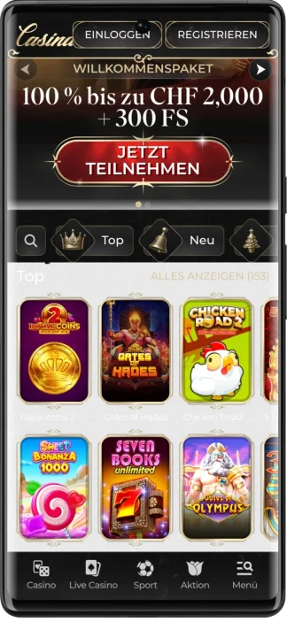 Casina Mobile Casino