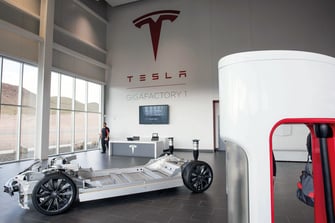 Tesla’s mission is to accelerate the world’s transition to sustainable energy