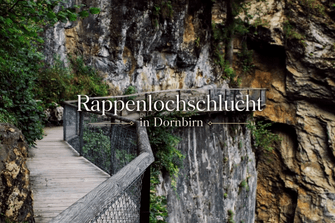 Die Rappenlochschlucht