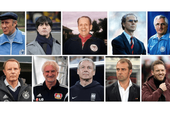 Die besten Fußballtrainer der deutschen Nationalmannschaft