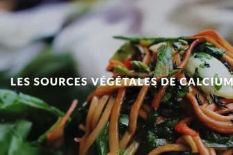 Les sources végétales de calcium