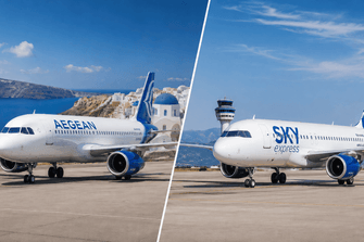 Aegean ή SKY express?