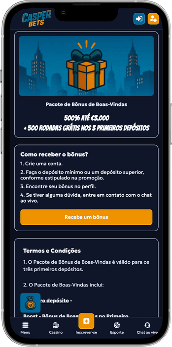 Oferta de boas-vindas do Cash-Lounge Casino Bónus até €3.000 e 350 rodadas grátis