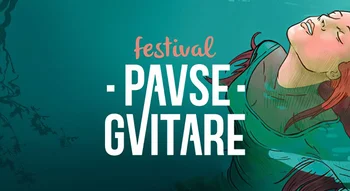 Affiche artistique Pause Guitare.
