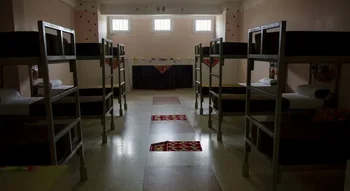 Salle de détention rénovée dans le cadre du 10e anniversaire de la coopération pénitentiaire entre l’Algérie et l’Union européenne.