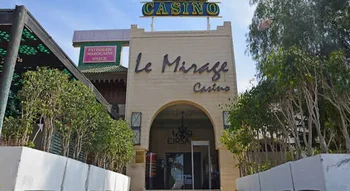 كازينو لو ميراج (Le Mirage Casino): واجهة المدخل الخارجي للكازينو في المغرب