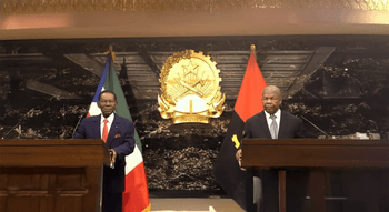 Rencontre officielle entre les dirigeants de la Guinée-Bissau et de l'Angola pour discuter de la coopération militaro-technique.