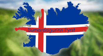 The first day of summer in Iceland