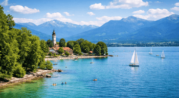 Bayerns Chiemsee