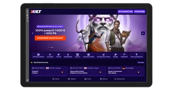 Bonus de bienvenue X3Bet casino et paris.