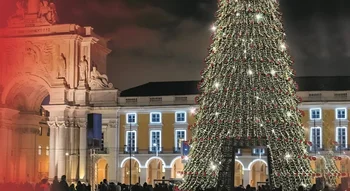 Lisboa durante as férias de Natal