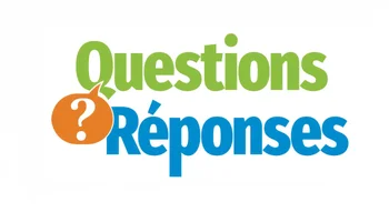 Illustration du concept Questions – réponses avec un point d’interrogation stylisé.