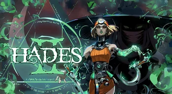 Image promotionnelle de Hades 2 avec Mélinoé en avant-plan.