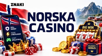 Foto på huvudsidan - Recension av norska kasinon från Znaki