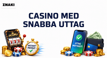 Huvudbilden till artikeln om onlinekasinon med snabba utbetalningar