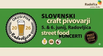 Okusi piva Radovljica 2026