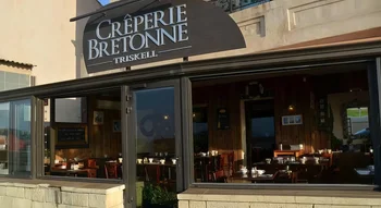Façade de la Crêperie Bretonne Triskell.