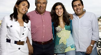 A família António Costa
