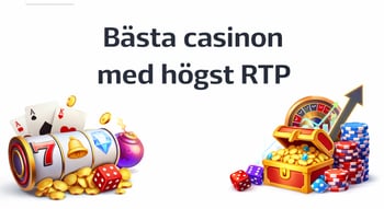 Bästa casinon med högst RTP - huvudfoto