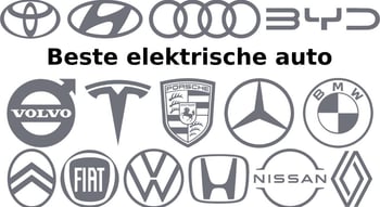 Beste elektrische auto merken