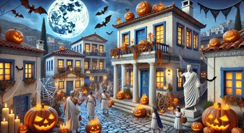 halloween dekoráció