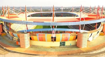 O moderno Estádio Municipal de Aveiro