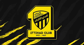 شعار نادي الاتحاد السعودي في جدة الملقب بالنمور، يبرز تاريخ التأسيس1927