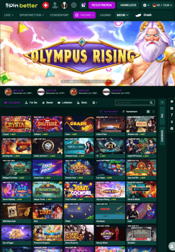 Mobile Version von Spinnbetter Mobile Version