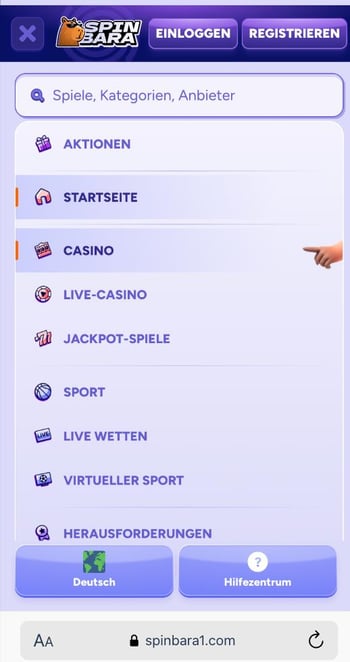 Spin Bara Casino Erfahrungen