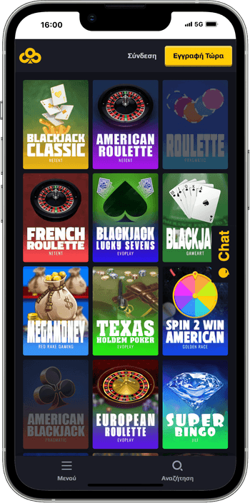 Επιτραπέζια παιχνίδια στο καζίνο Chancer bet