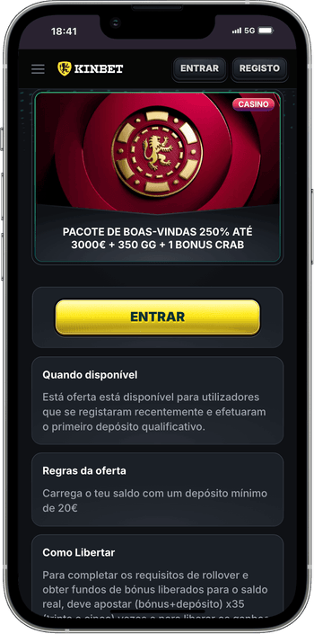 Pacote de Boas-Vindas para jogadores novos Pacote de Boas-Vindas Kinbet para jogadores novos