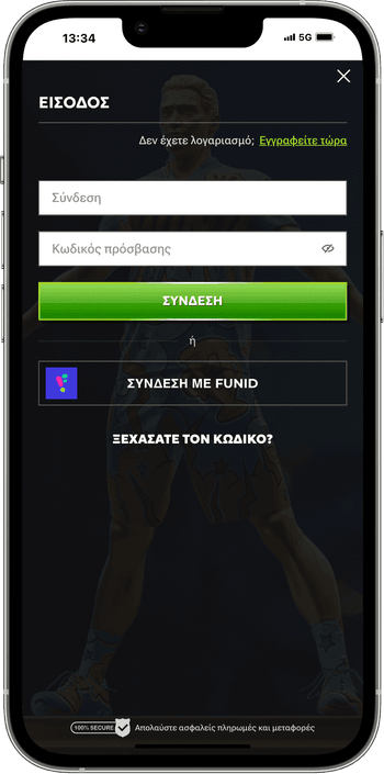 Σύνδεση στο λογαριασμό σας στο καζίνο RTbet