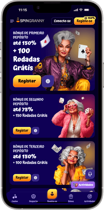 Bónus de boas-vindas no Spingranny Casino