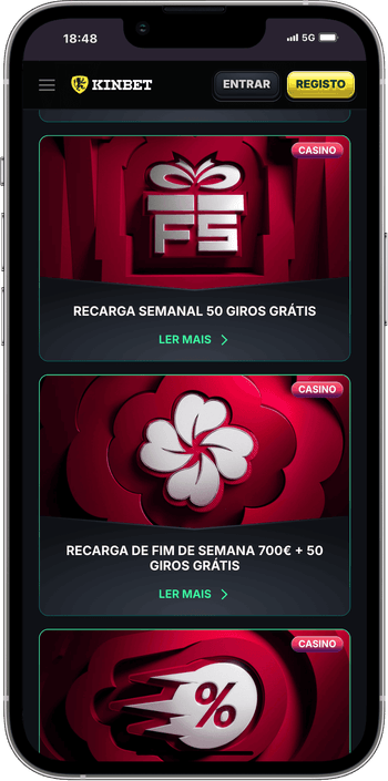 Bónus de Recarga Bónus de Recarga no Kinbet casino