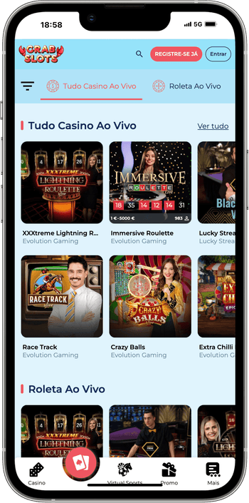 Casino ao vivo com dealers reais Casino ao vivo Crabslots com dealers reais