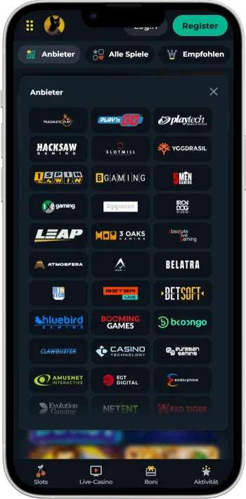 Spieleentwickler für mobile Casinos Online Anbieter mobile Casinos Online