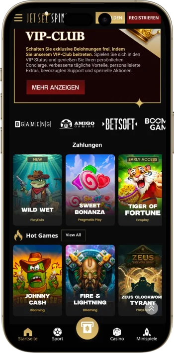 JetSetSpins Casino Handy JetSetSpins Casino Mobile