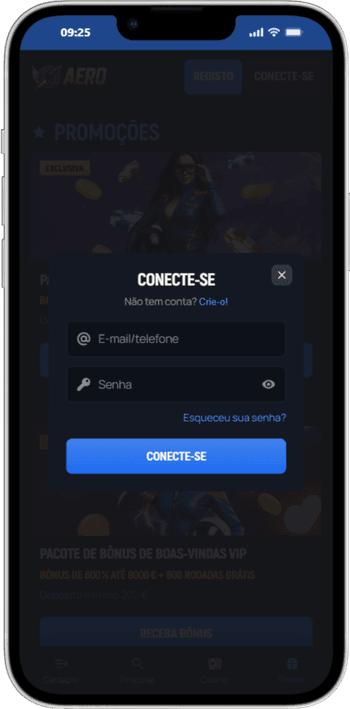 Autorização Autorização no Aerobet