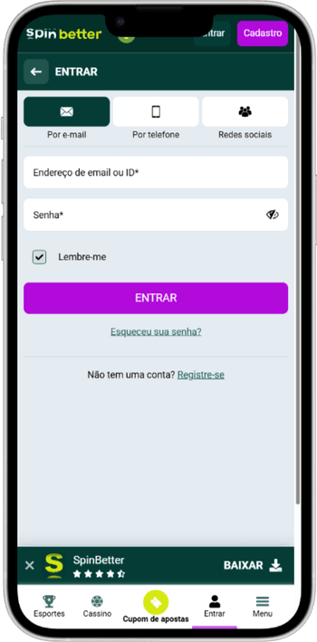 Como acessar o casino online Spinbetter Como acessar