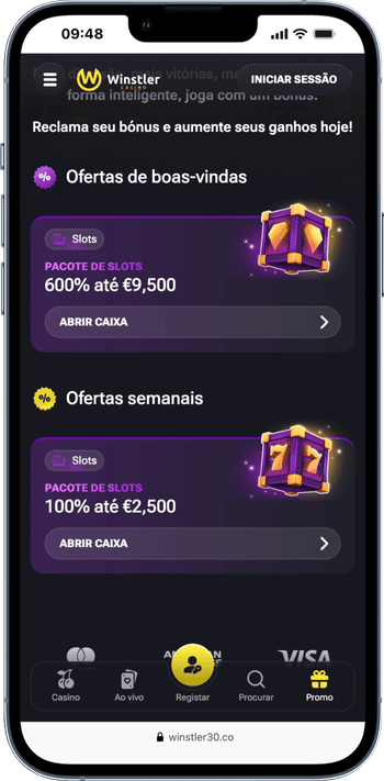 Bónus do casino Winstler